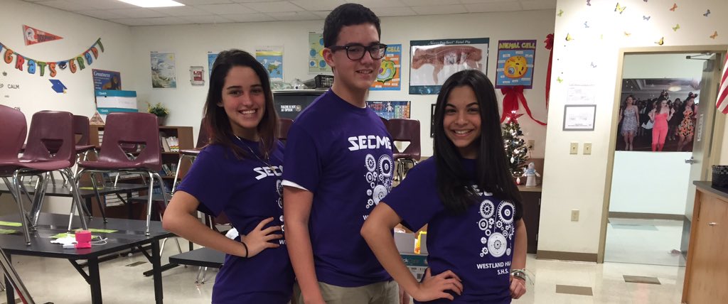 lisetcruz03's tweet photo. SECME: Full STEaM Ahead! #WestlandHialeahSeniorHighSchool @MiamiSup Ready For Tonight!!!! https://t.co/qMkp3rbCTz