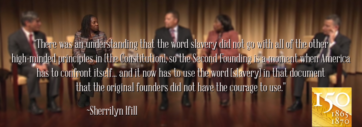 2ndfounding's tweet image. Huge thanks to @SIfill_LDF of @NAACP_LDF for bringing her insights on the #SecondFounding to Monday&apos;s panel: