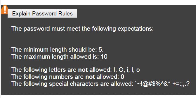 These are the stupidest password rules I have ever seen. Courtesy a business survey website. #infosec #fail