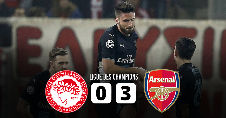 lequipe's tweet photo. Olivier Giroud qualifie Arsenal https://t.co/iFYqg08Ux3 https://t.co/x81aDc0y1R