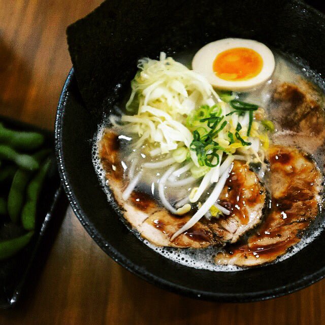 Cloudy broth and generous meat! Try our acclaimed ramen! #mrramensan #ramen #broth #meat #chinatown #melbourne