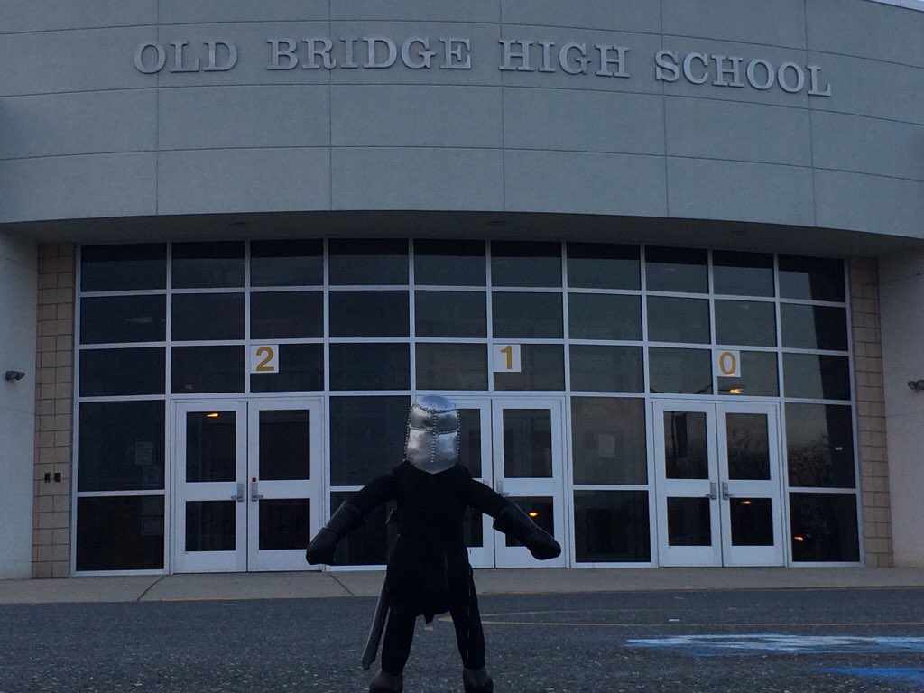 The OBHS "Knight on a Shelf" has arrived!