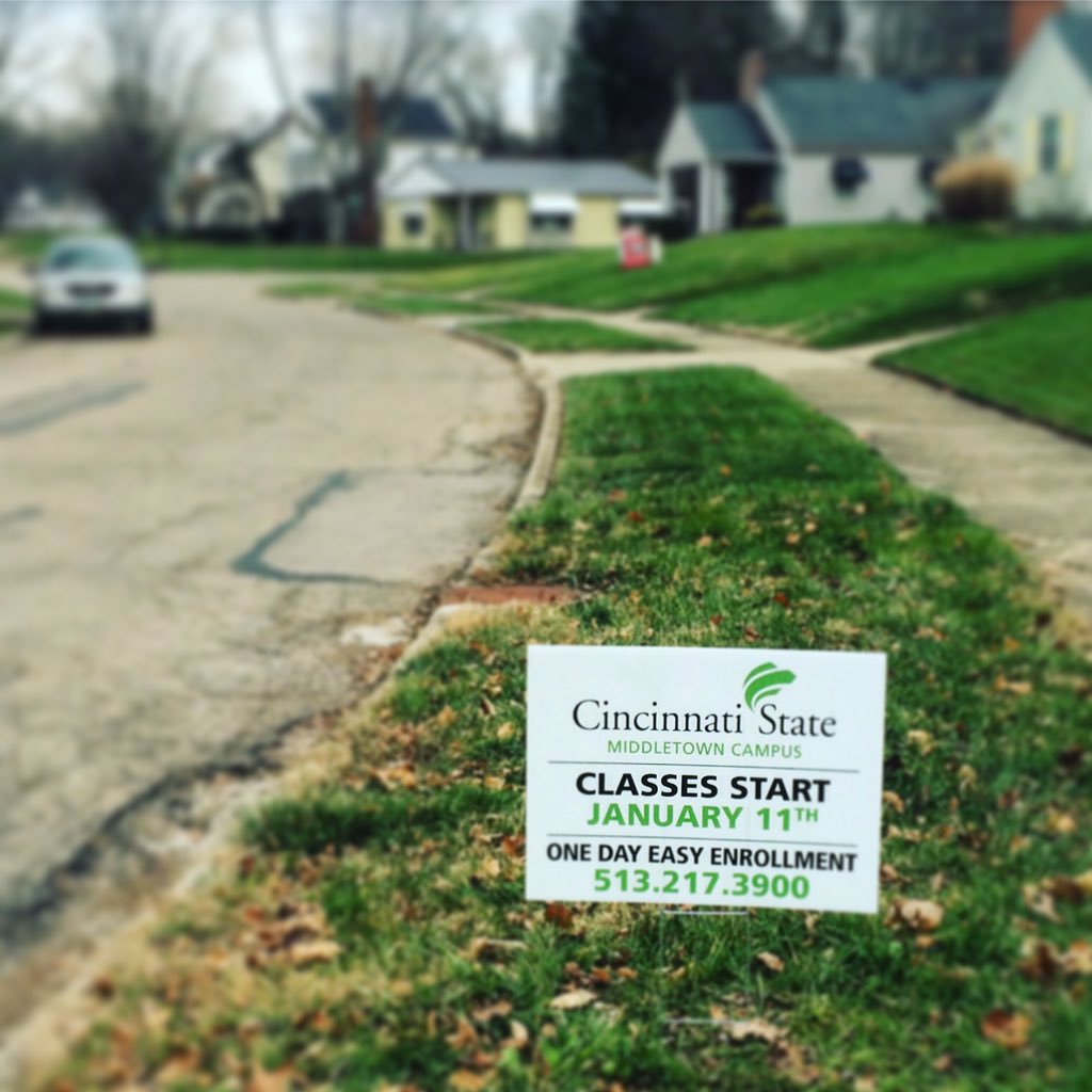 CinStateMidd's tweet photo. Block out the noise. 

Come see us on Thursday Dec. 10th for One Day Easy Enrollment 3-6! #BeGreat #College4Me https://t.co/CAtcucJq3g
