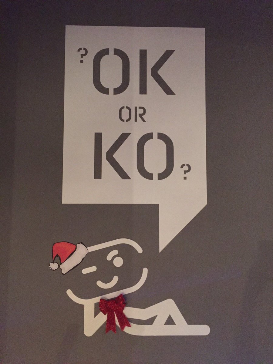 Christmas its coming in ok hostel!❄⛄