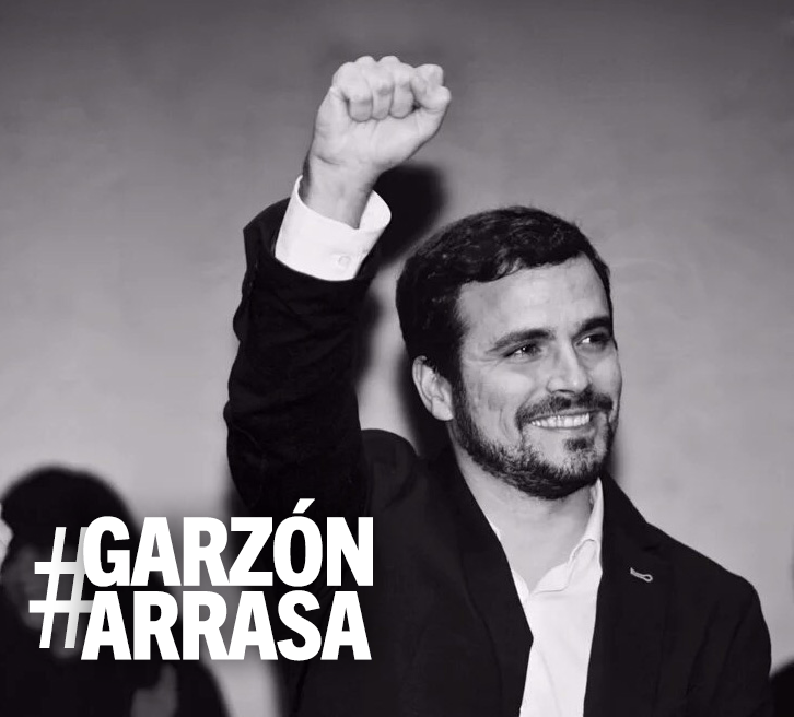 IzquierdaUnida's tweet photo. El resultado de #elDBT es claro: #GarzónArrasa https://t.co/cXubH006O8