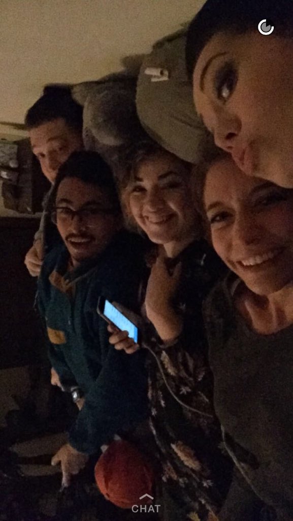 SamanthaGrac's tweet photo. - Here is a picture of me &amp; everyone I love all on my bed. https://t.co/FFLRH2r2Hr