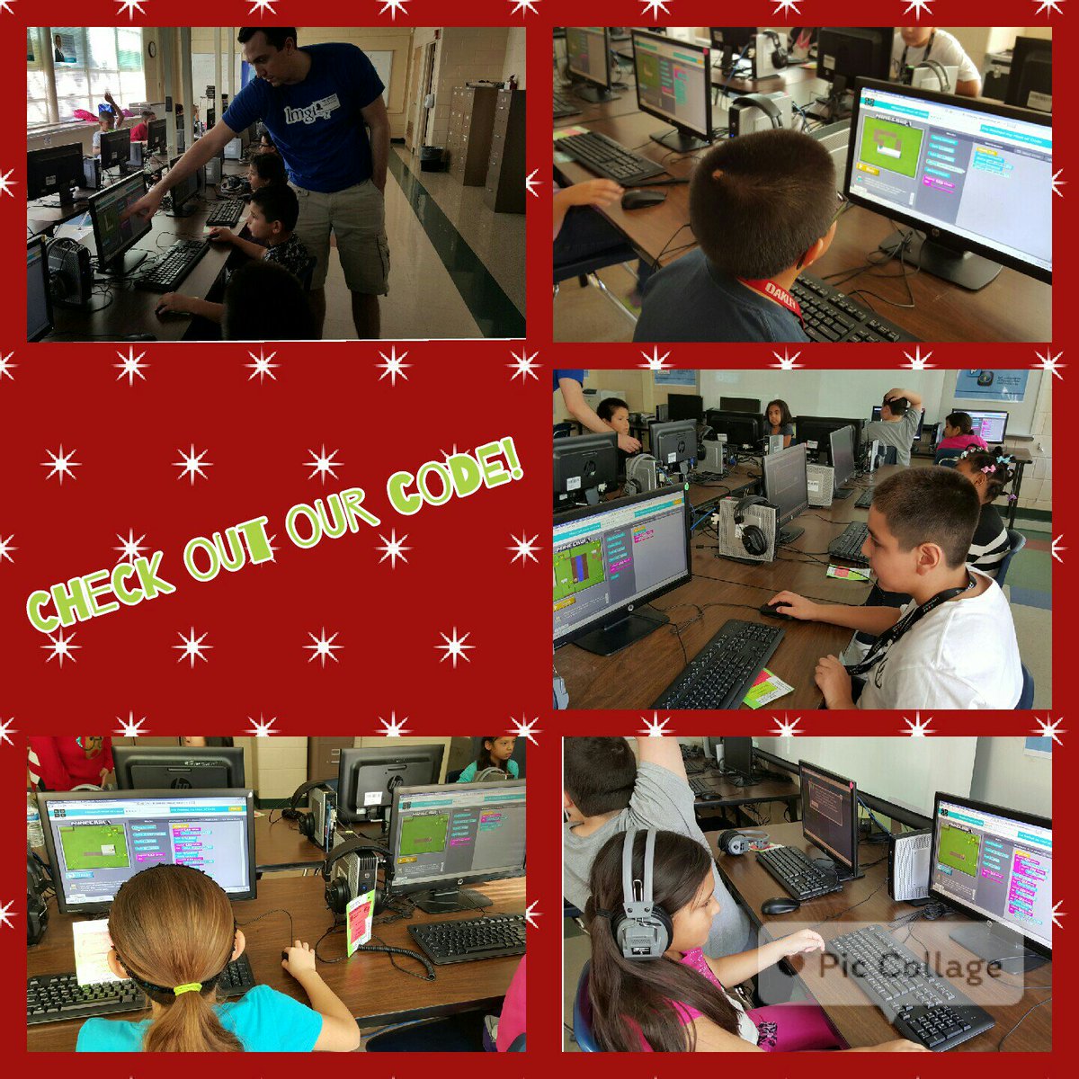 HartungDolphins's tweet photo. Coding with Mr. Chad. #thankyouUSAA https://t.co/3aFgfdG9wq