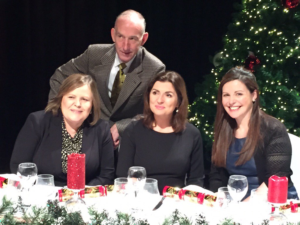 Cfulvio's tweet photo. Wonderful evening @CarlowLEO with with beautiful #ColletteFitzpatrick for cookery demo in @VisualGBShaw @denanolan https://t.co/9yNVBSUxto