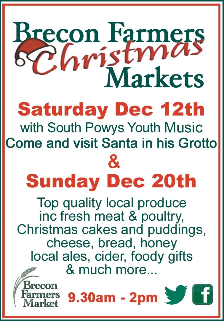 BreconFarmersM's tweet photo. Santa says......Rudolf wants carrots from Brecon Farmers Market this Christmas.and some real ale from @BreconBrewing https://t.co/mE3EJX2S2n