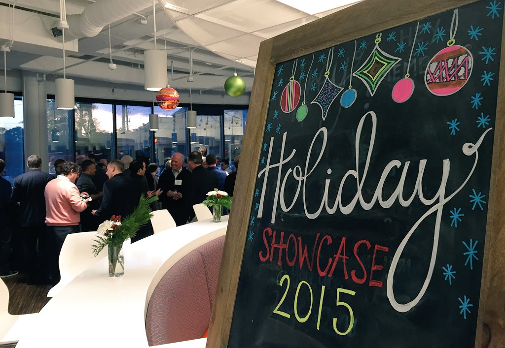 ATLTechVillage's tweet image. Holiday Showcase VIP hour in full swing! Main doors open at 6pm.