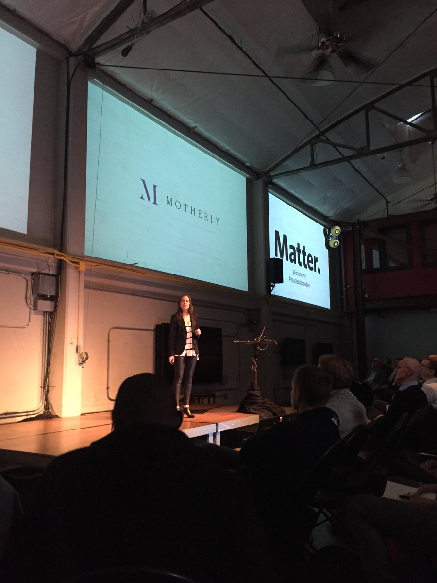 Millennial moms + startup =  <a href="/MotherlyMedia/">Motherly</a> -  <a href="/JillKoziol/">Jill Koziol</a> <a href="/ETenety/">Elizabeth Tenety</a> #matterdemoday mother.ly