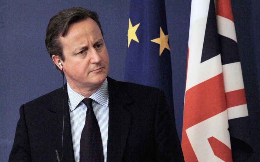 Telegraph's tweet photo. David Cameron: Migrant crisis could force Brexit as voters say 'get me out of here' https://t.co/bhxbbH6QLm https://t.co/OdZSxNqkaj
