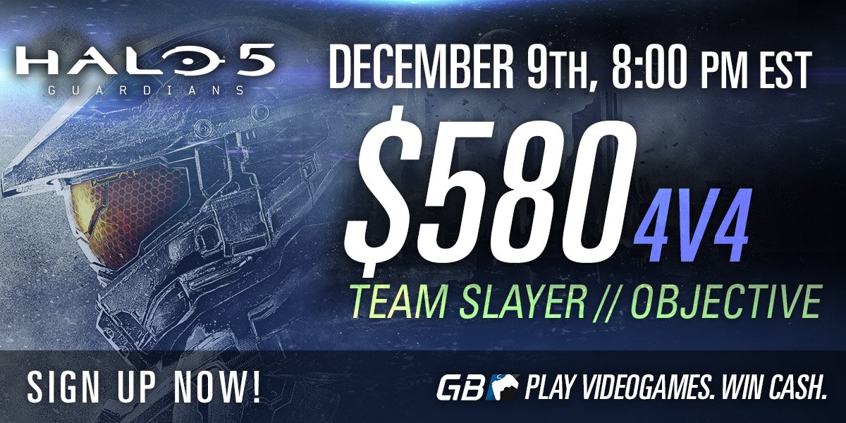 MLG's tweet photo. Squad up, Spartans! Tonight's 4v4 @Halo Team Slayer / OBJ Tournament has $580 in prizes!

https://t.co/ifiXO18ckD https://t.co/OrGzq77Ppz