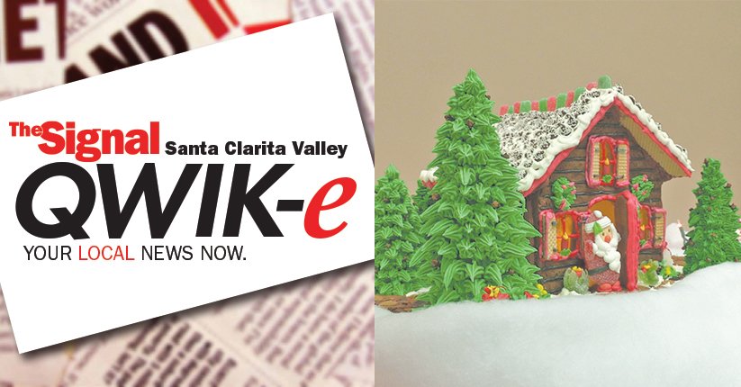 SCVSignal's tweet photo. #Qwike 12/9/15 Gingerbread house contest and more on today's Qwik-e: https://t.co/IMd5nSqPCW
#SignalNews #SCVNews https://t.co/zVTSXTQsVe
