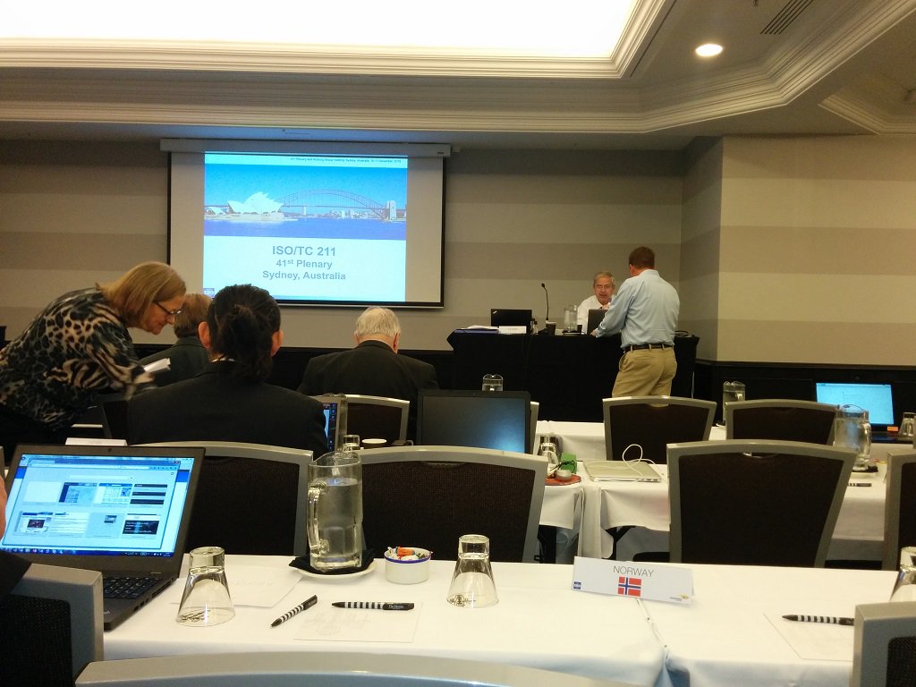 ISO TC/211 Plenary meeting starting in Sydney