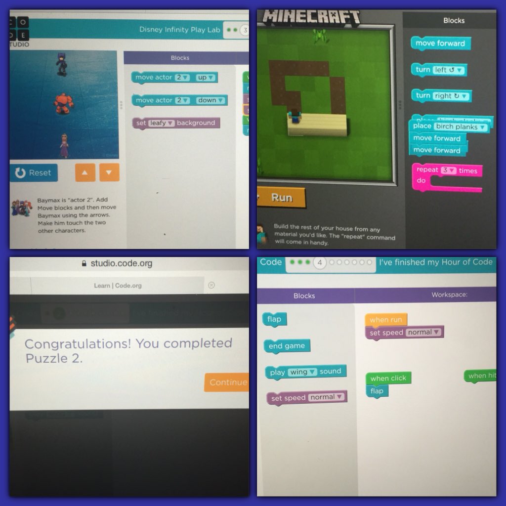 stick_stackers's tweet image. Completed @hourofcode! Thanks @beyondtech1 for the tips!! #computercoding #computerscience #codingforkids