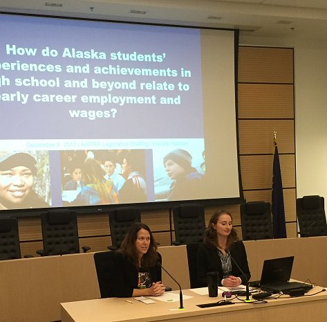 relnw's tweet photo. In Alaska to brief legislators on data that can help inform #CollegeandCareer readiness policy decisions. #AKedu 1/4 https://t.co/TMfel0piM7