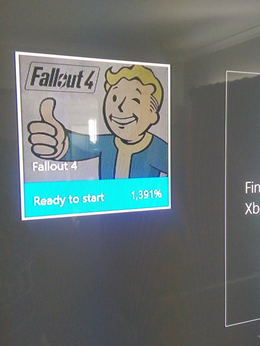 dacarnageman222's tweet photo. I guess I'm not allowed to play fallout then xbox. Thanks. @Xbox @XboxSupport https://t.co/hwbycWnzM4
