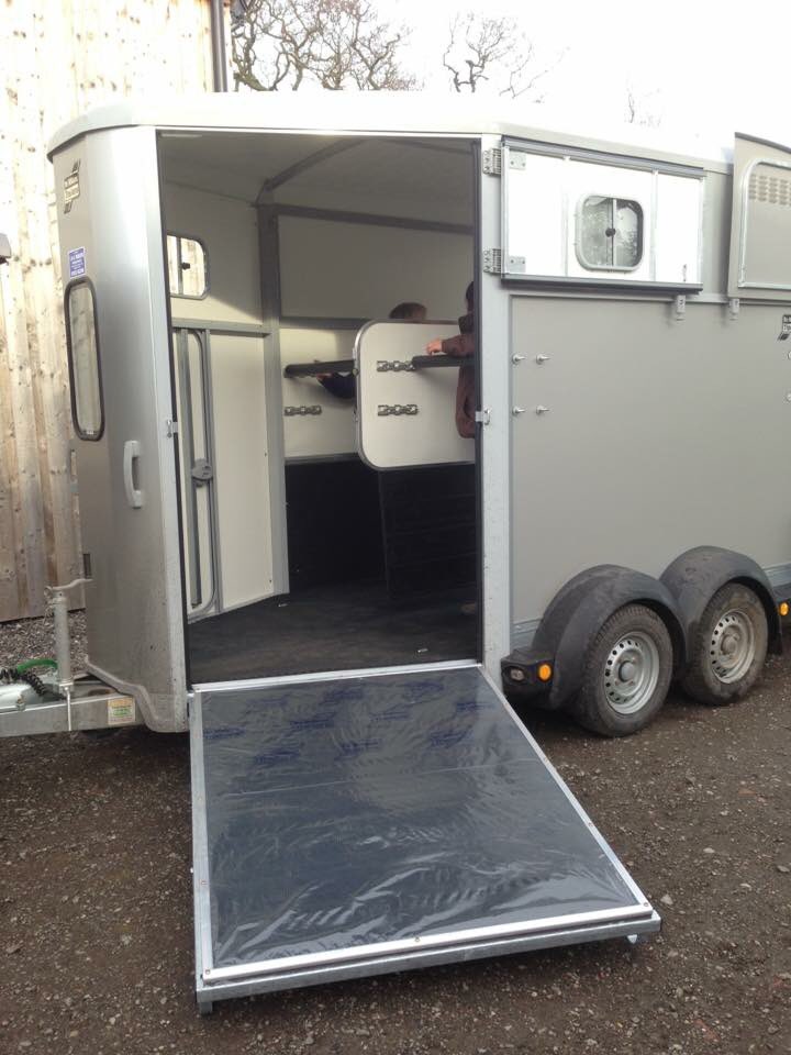 Woo hoo our new trailer has arrived. <a href="/britishdressage/">British Dressage</a> competitions here we come #winning #training #horses #dressage