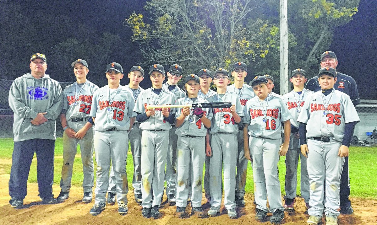 RussHryvnak's tweet image. Tomorrow's #AtPlay: The 12U East Coast Sandhogs finished runners-up at New York Elite #Baseball Tournament.