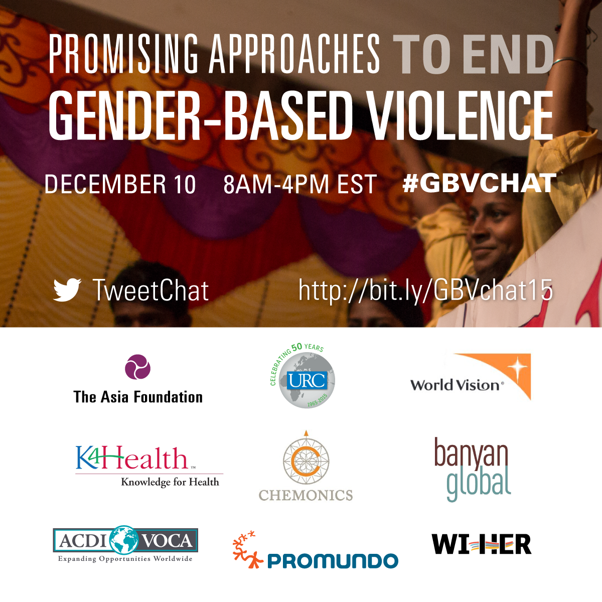WorldVisionUSA's tweet photo. Follow #GBVchat to join the conversation on how addressing #GenderBasedViolence is a shared responsibility! #GBV https://t.co/jQrlRWb3tq