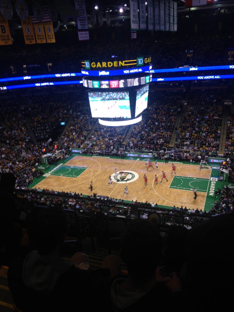 En direct du TDGarden!! #greenrunsdeep
