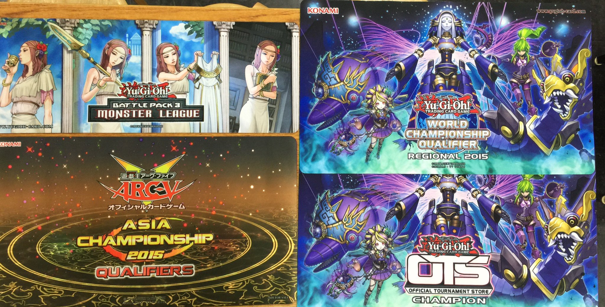 交換無料 遊戯王 公式 プレイマット シャドール WCQ 2015 美品 nascd