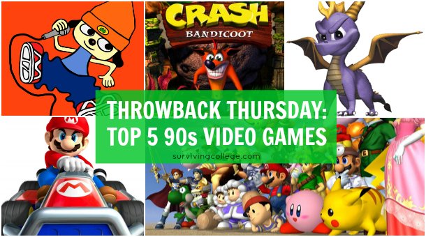 WinjitGames's tweet photo. #ThrowbackThursday: The Top 5 90s #VideoGames  - https://t.co/49usdMoN5t #Gamedev #IndieGame https://t.co/kw2Xx1ypOs