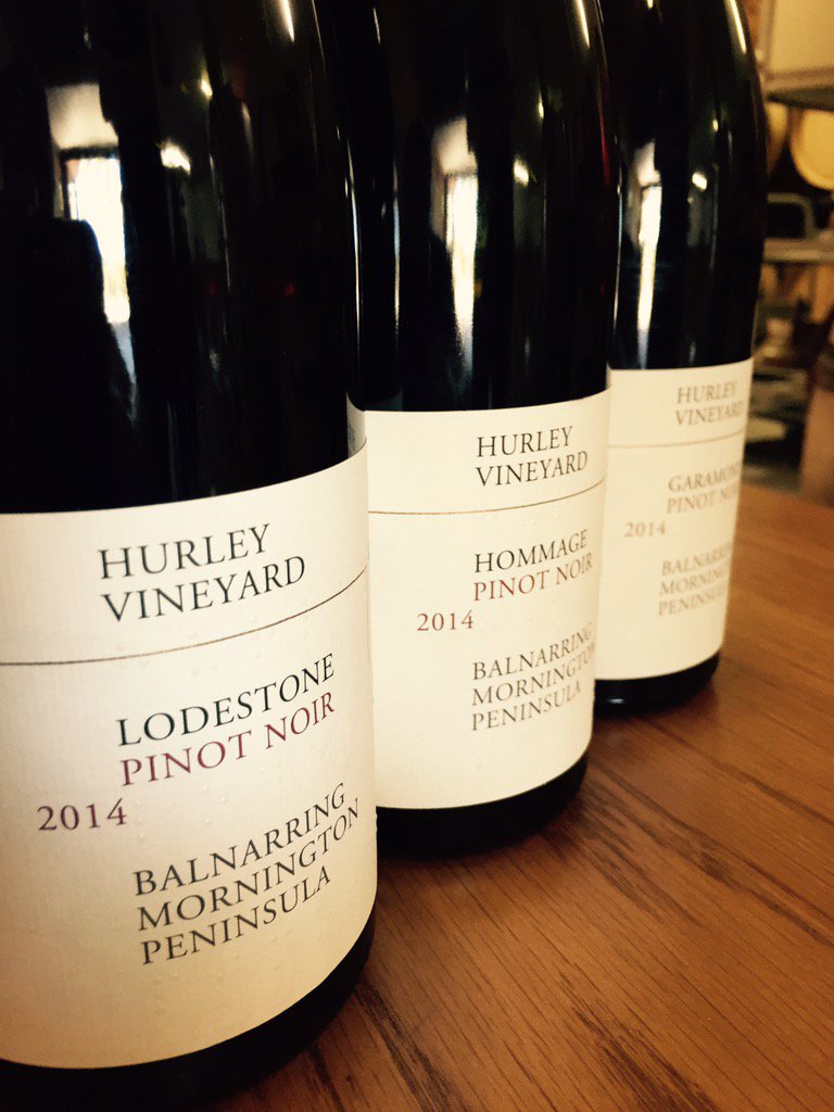 So good 2 taste  the 2014 hurley single vineyard pinots today with tricia @ hurley will be a very special vintage
