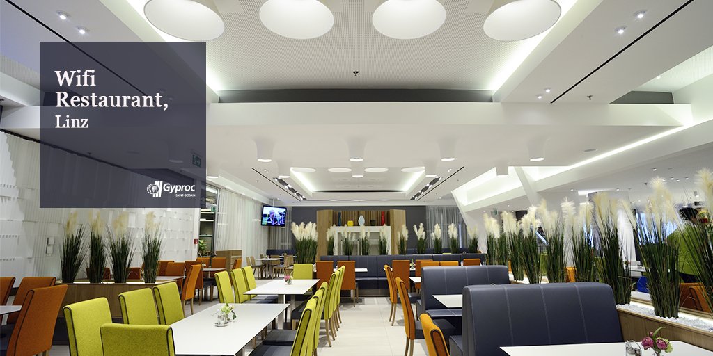 GypsumTrophy's tweet photo. New plasterboards installed in this corp restaurant guarantee a quiet atmosphere #2014Trophy https://t.co/mBCHU3WI88 https://t.co/gawOGhP5cI