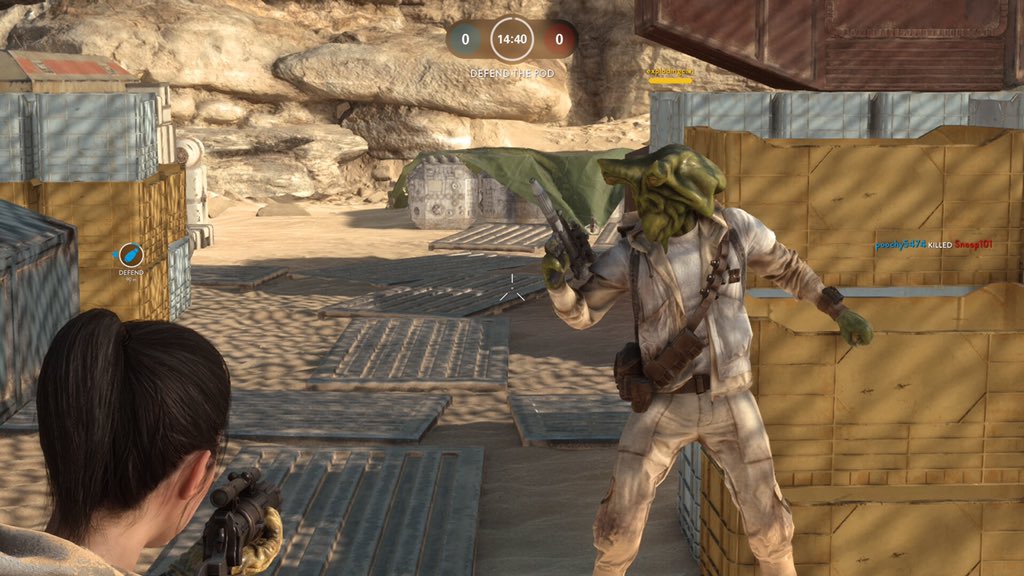 explodingcan's tweet photo. Level 45 baby! #ishitib #StarWarsBattlefront PC: @tyty1993 https://t.co/XlMxWcMerL