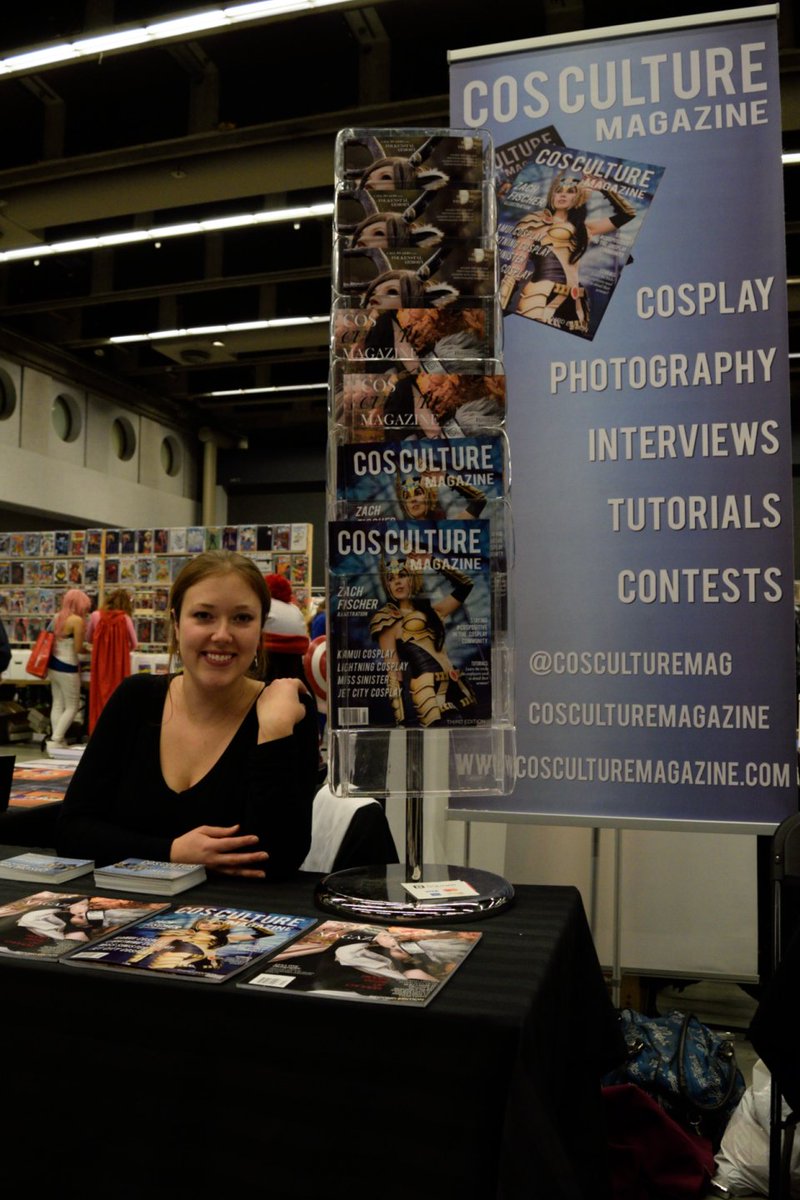 RedpillPhoto's tweet photo. #MiniComicConMtl #2015
I had the pleasure to meet @Nikk0Marie, the #Artistic #Mastermind behind @CosCultureMag ^.^ https://t.co/LWKv9i8AAb