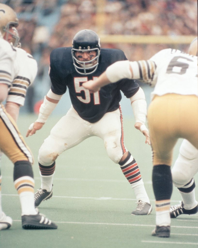 Happy Birthday to Dick Butkus-the baddest old school bad ass of all time   