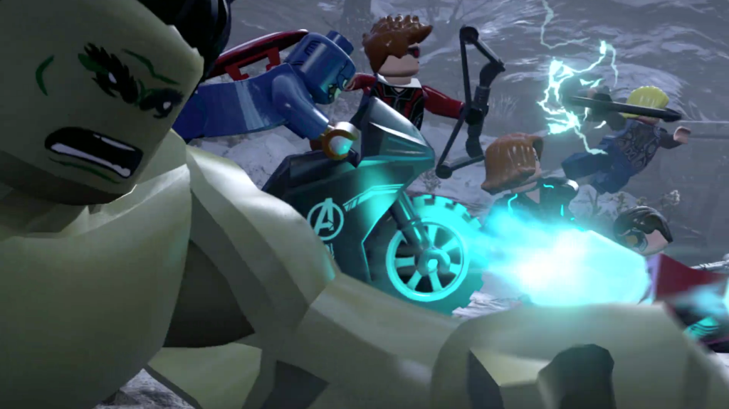 XBOX's tweet photo. #LEGOMarvelsAvengers [E10+] reveals 8 in-game locations in its Open World trailer: https://t.co/vqq3iWWnm6 https://t.co/nm7mioXDLD