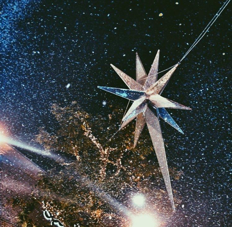 Let it snow, let it snow, let it snow...Really, snow falls every night at 7 &amp; 8 p.m. until Christmas Eve!