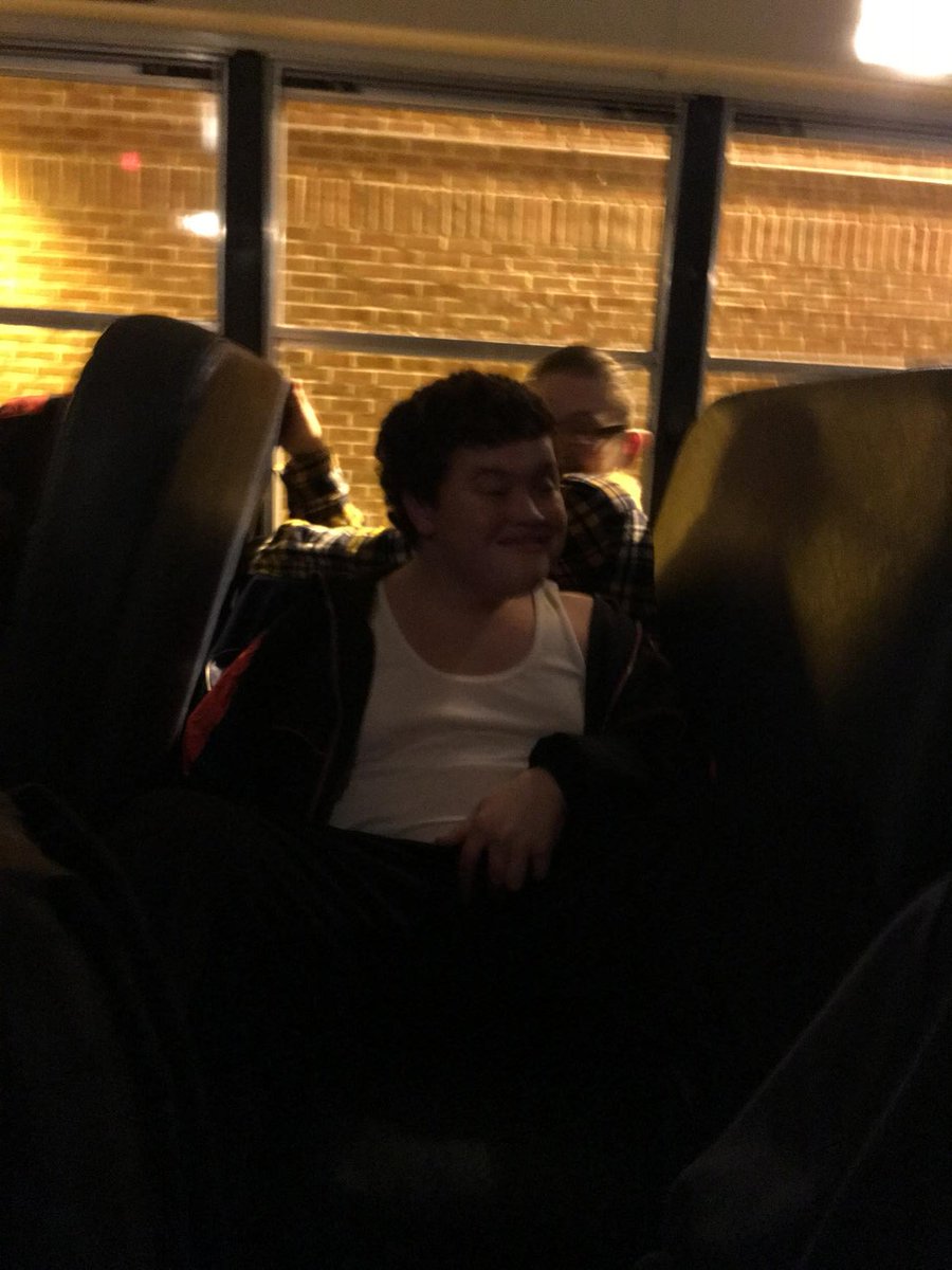 tedbrownsr's tweet image. Funny times on the bus