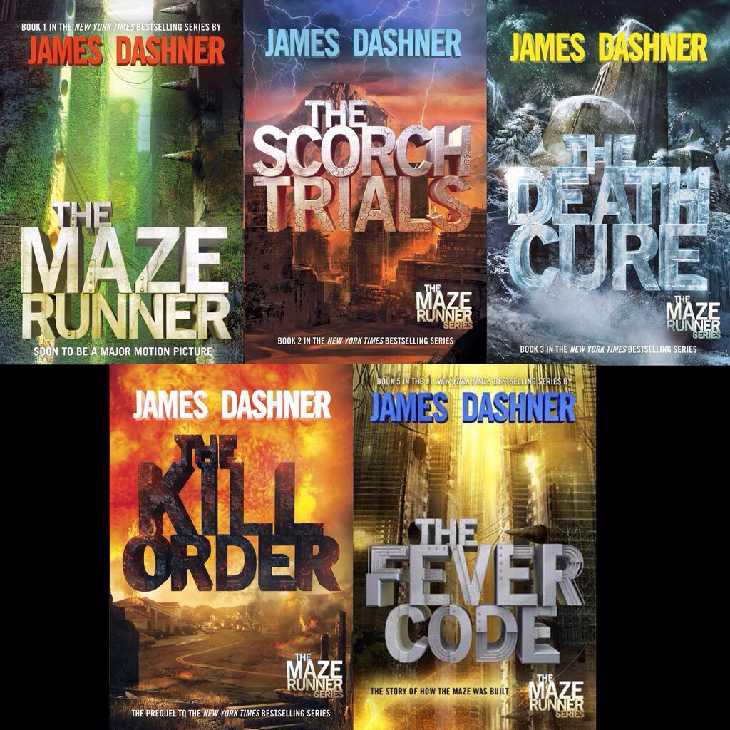 the maze runner series