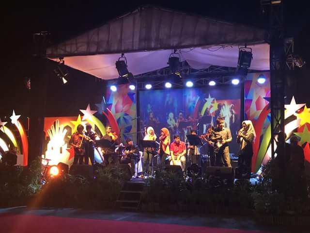 Ni acara ulang tahun simpur yang , kobila mengisi acara disana. Terima kash simpur center udah mengundang kami.