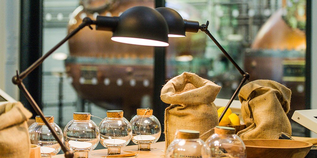 BombaySapphireA's tweet photo. The Botanical Dry Room of our distillery, Laverstoke Mill, showcases botanicals used to make our gin. #InsideBombay https://t.co/oIRhDPPnbP