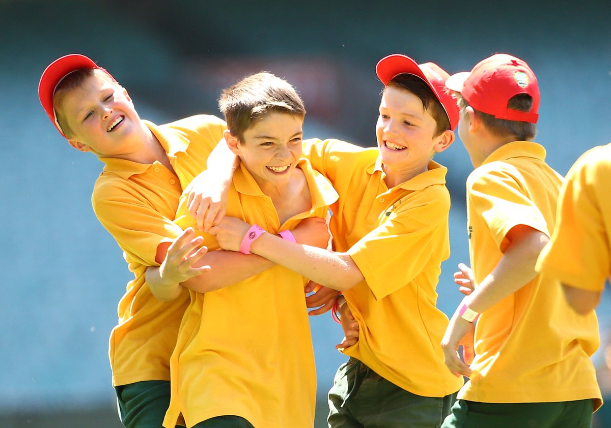 CricketAus's tweet photo. Kids from around the country enjoying their time on the @MCG for the #MILOT20Blast Schools Cup. https://t.co/sGWterF7oE