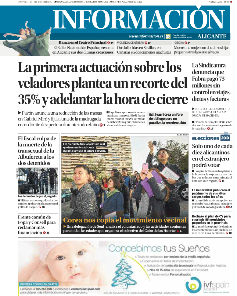 informacion_es's tweet photo. El Síndic denuncia el descontrol en la caja fija del PP, sólo el 10% de emigrados podrá votar, y más: #portada https://t.co/qr2I8jjR0Z