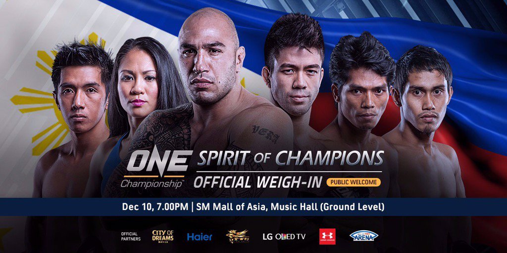 victorcui's tweet photo. Open to public. Come meet your warriors tonight at MOA! #ONE https://t.co/3pBURtZZdW