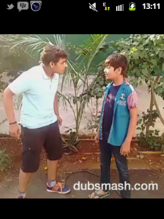 Baalveer aur manav #dubsmash <a href="/devjoshi10/">Dev Joshi</a> <a href="/rudrasoni12/">Rudra Soni - Manav</a>