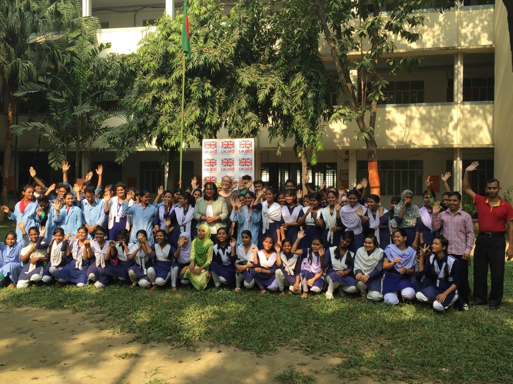 Baroness_Verma's tweet image. Delighted to see #ukaid making a difference to young people's lives @UCEP_BD. Education&amp;amp;skills development crucial.