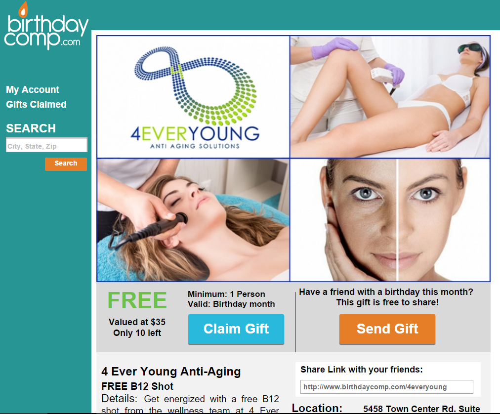 BirthdayCompNJ's tweet image. 4 Ever Young anti aging institute love serving you on your birthday as well! youtu.be/-sn_6cl-na8