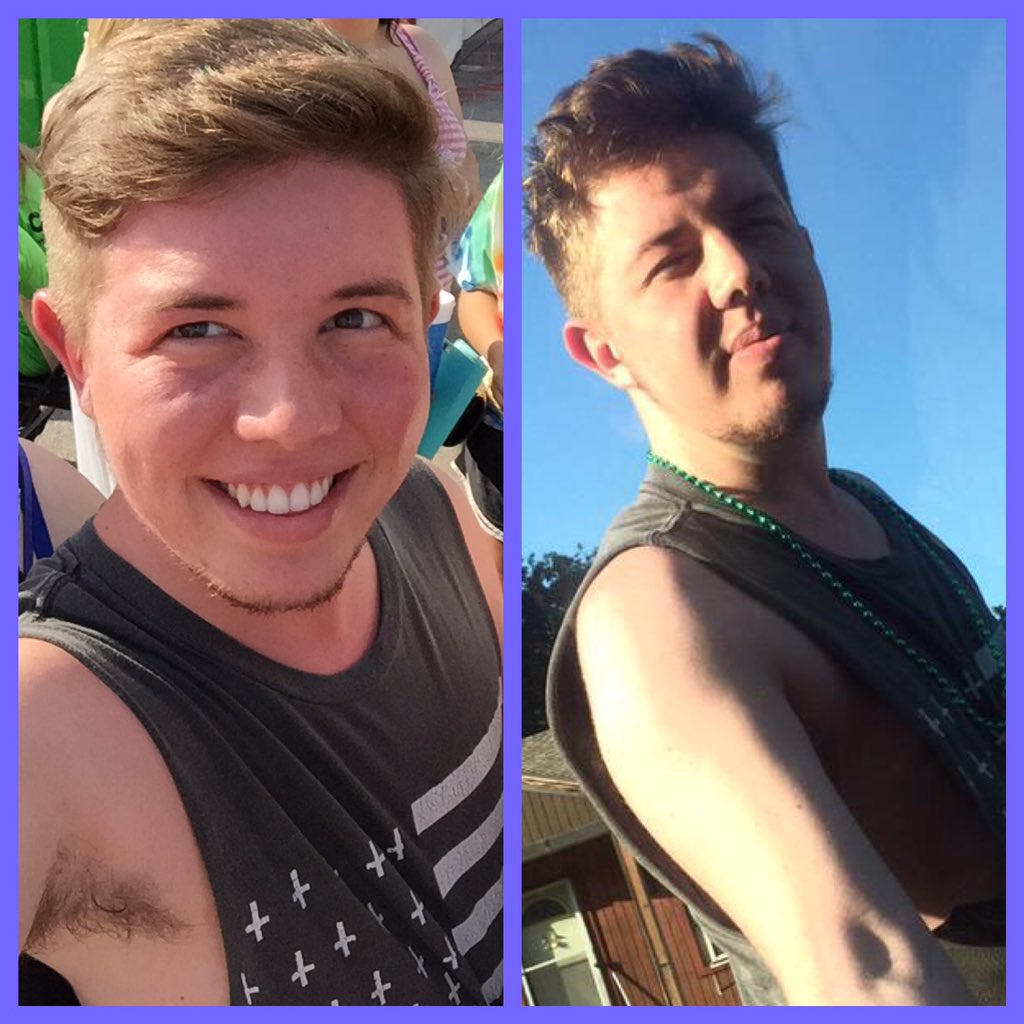 haydennn_j's tweet photo. Instagram vs real life #pride15 #blessed https://t.co/8ZqjNE1uRA