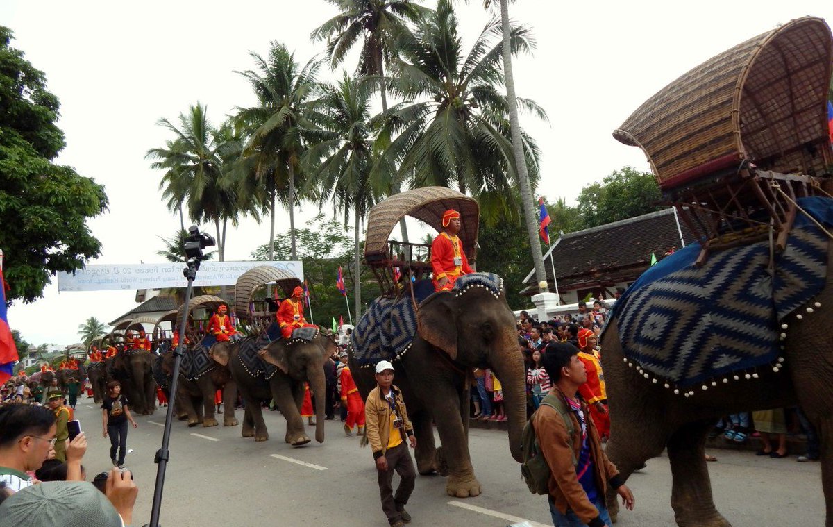 kamulodge's tweet photo. The ceremony of #LuangPrabang’s #20thAnniversary as a #UNESCO #WorldHeritageSite was a success. #luangprabang20 https://t.co/li2Mh4lkLm