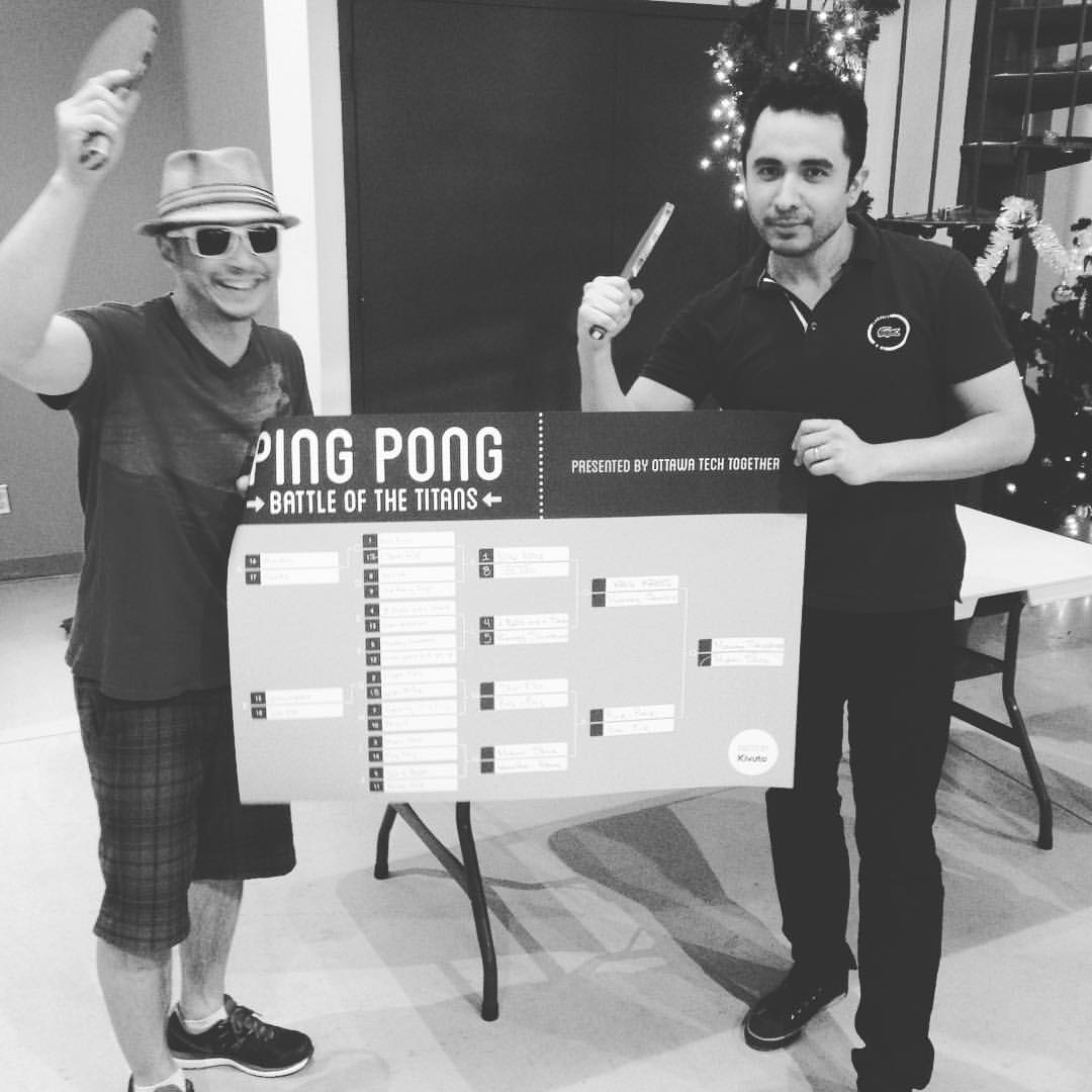 gustavojsm's tweet photo. Fun times tonight #BattleOfTheTitans @KivutoSolutions #MiamiSlice representing #WorkHardPlayHard #ToughCompetition https://t.co/wTgih2r9Oy