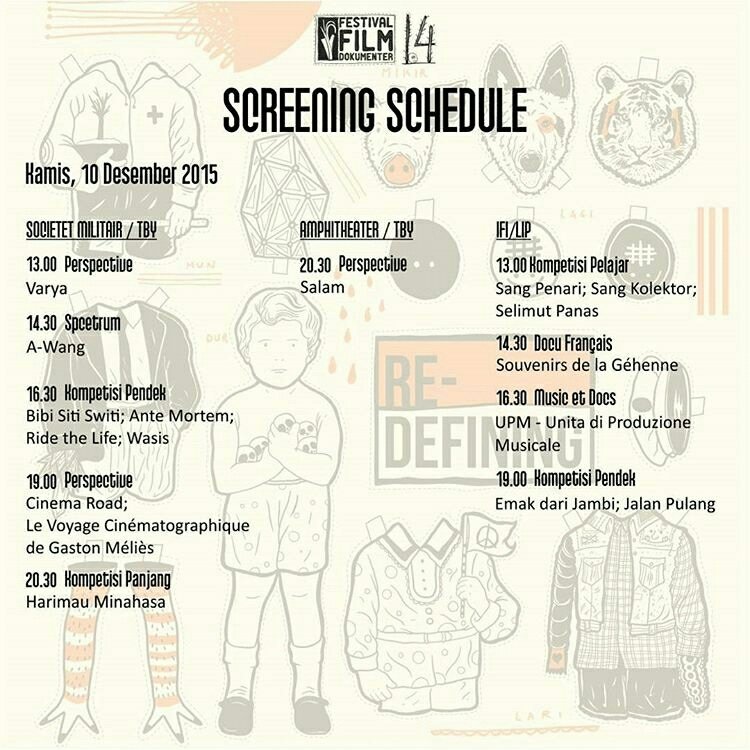 Via <a href="/stephanusnovi/">Stephanus Novi P</a> | Yuk nonton!!! | Festival Film Dokumenter | Kamis, 10 Desember 2015 |  <a href="/FFDjogja/">Forum Film Dokumenter</a>