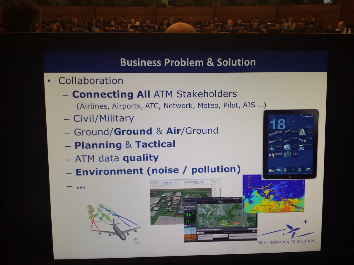 SESAR_JU's tweet image. #SESAR #SWIMMasterClass shows how #SWIM is breaking information silos in ATM